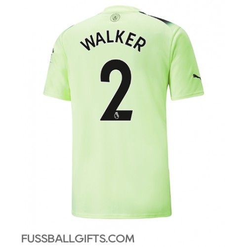 Manchester City Kyle Walker #2 Fußballbekleidung 3rd trikot 2022-23 Kurzarm